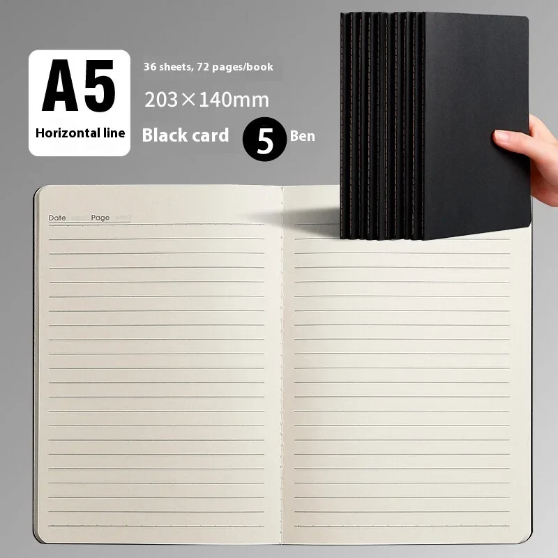 5Pcs Black