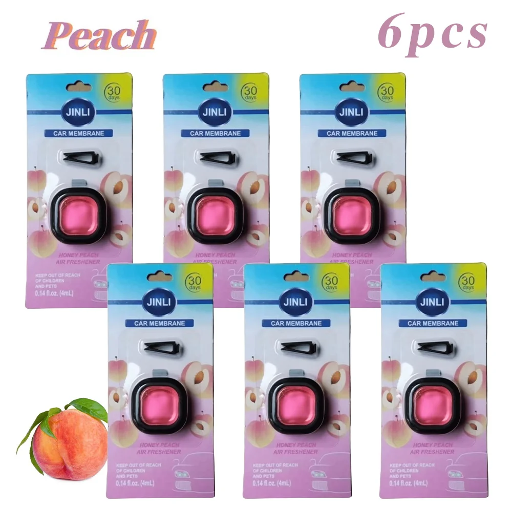6PCS Peach