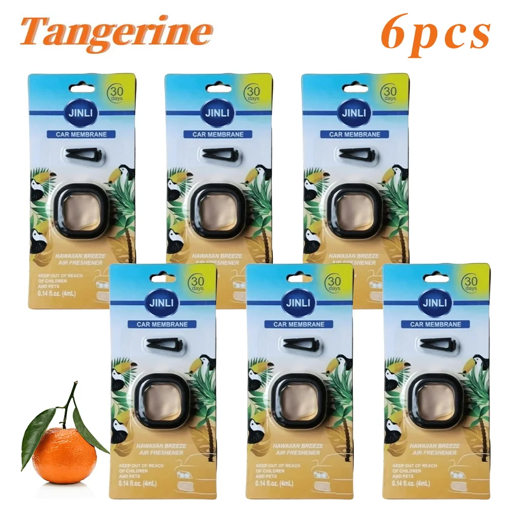 6PCS Tangerine