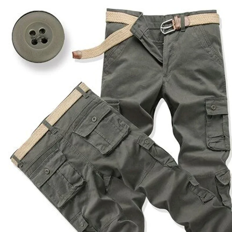 Eight-pocket military green