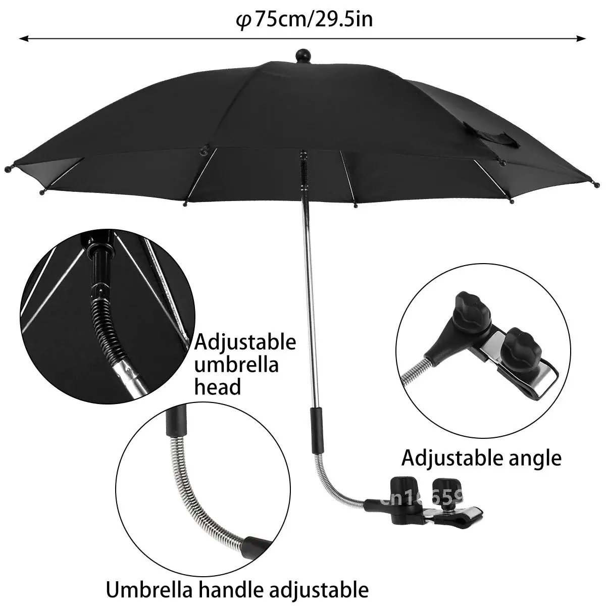 Black 75cm