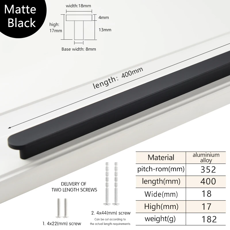 black 400mm
