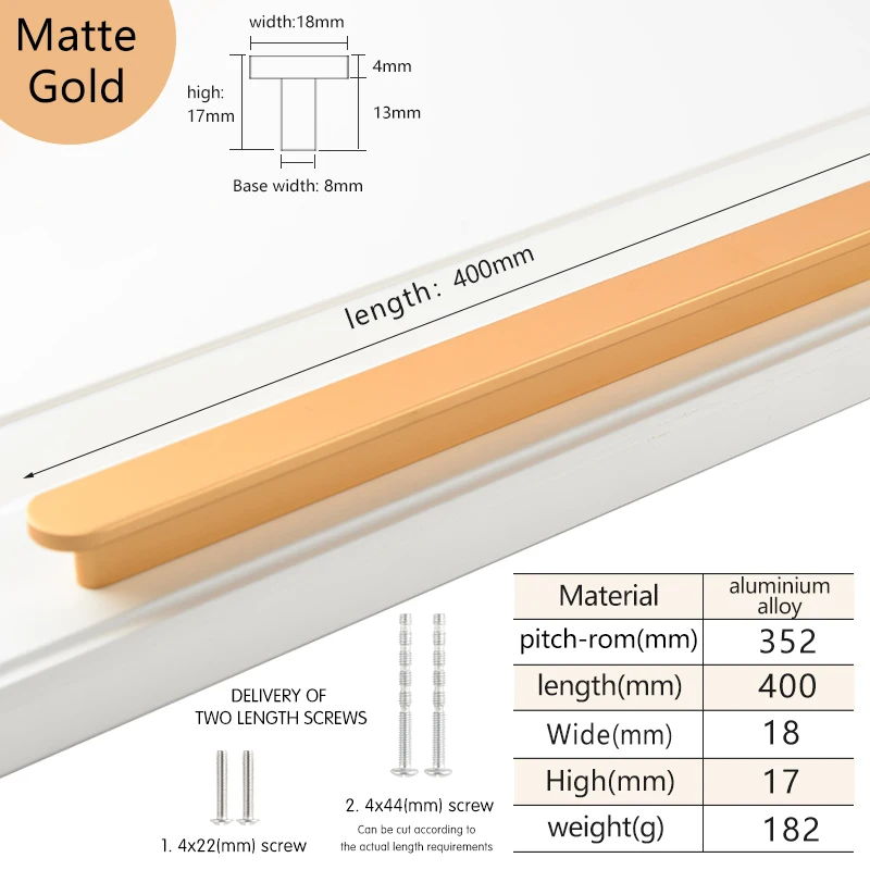 gold 400mm