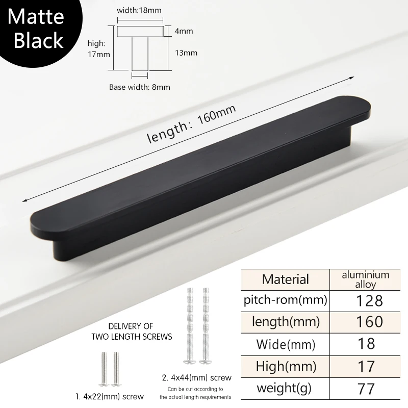 black 160mm
