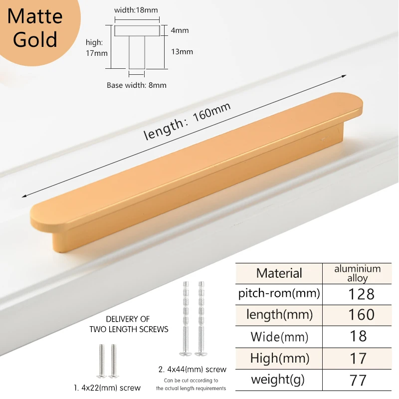 gold 160mm