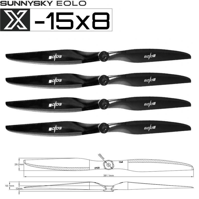 4PCS 15x8