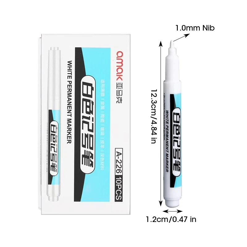 10pcs 1.0mm Nib