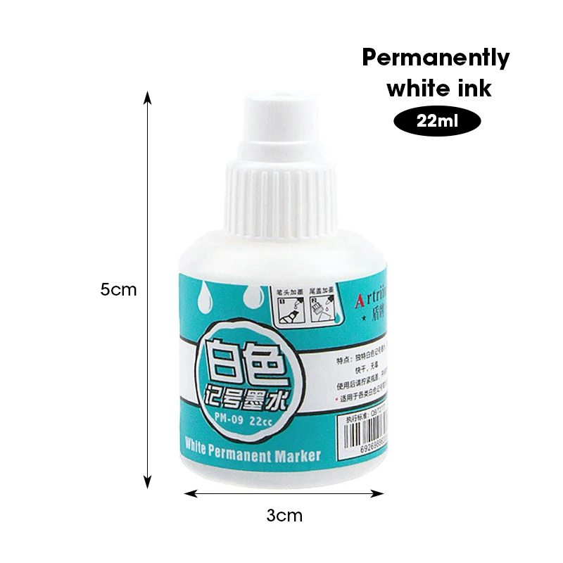 1pcs White ink