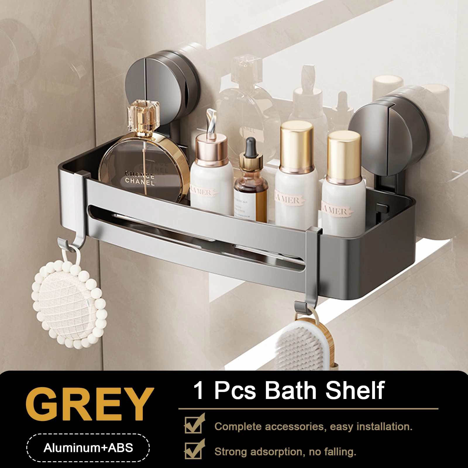 B 1 Pcs Grey