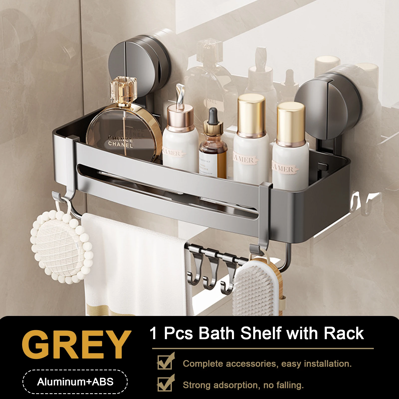 B 1 Pcs Grey Rack