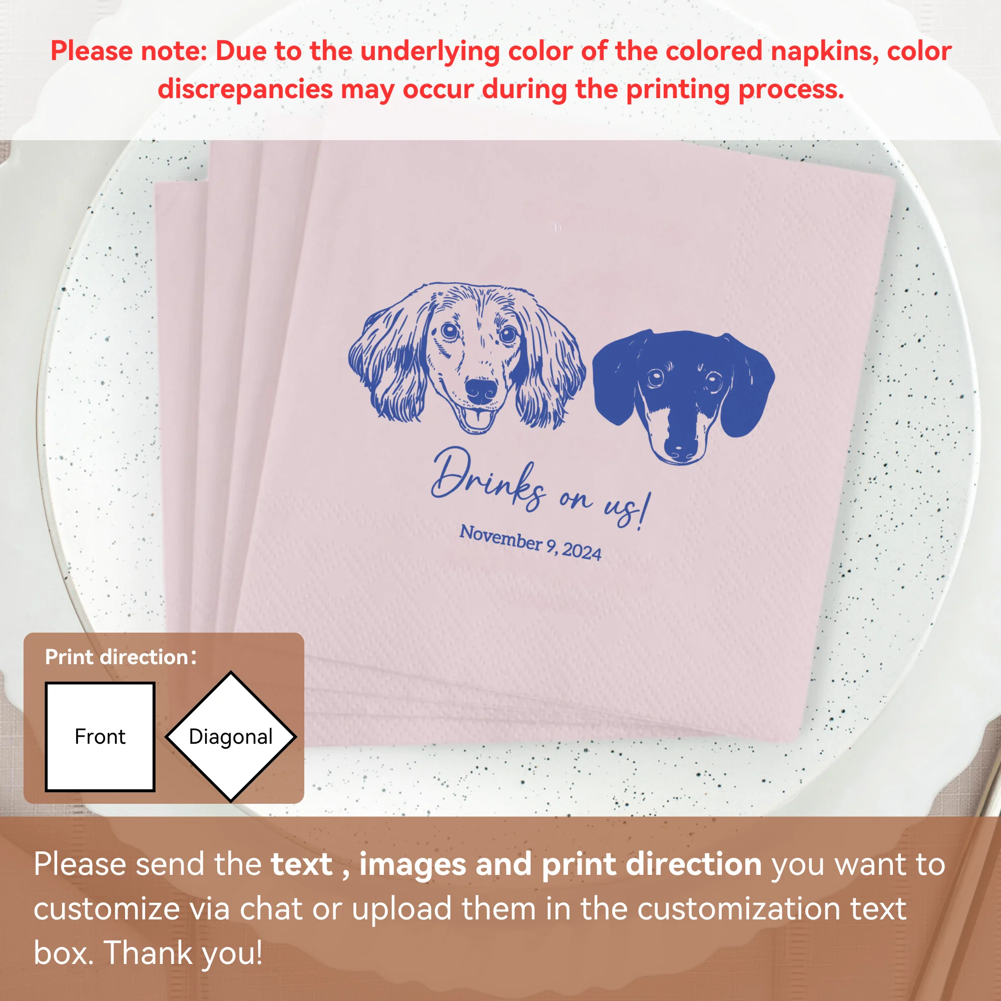 Pink-dark blue