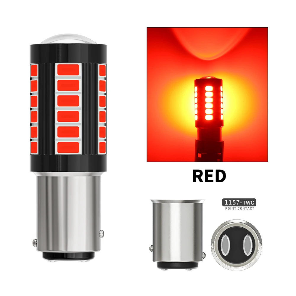 1157 P21-5W Red