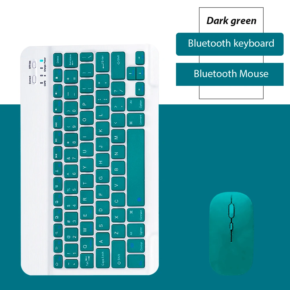 dark green-and mouse