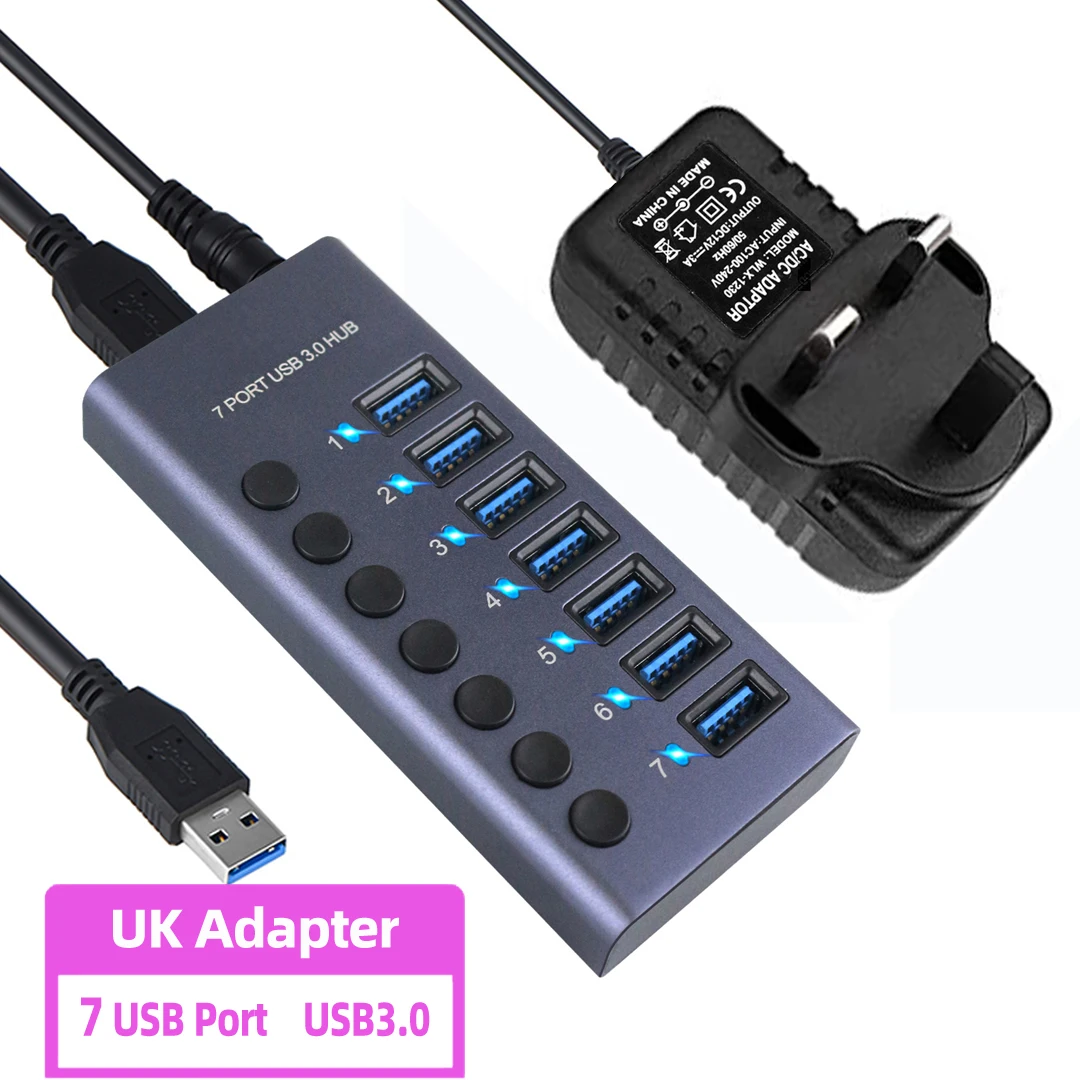 7Ports UK Plug