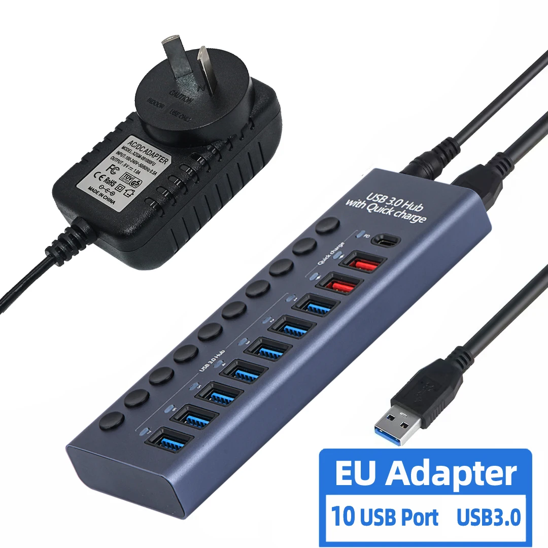 10Ports PD AU Plug