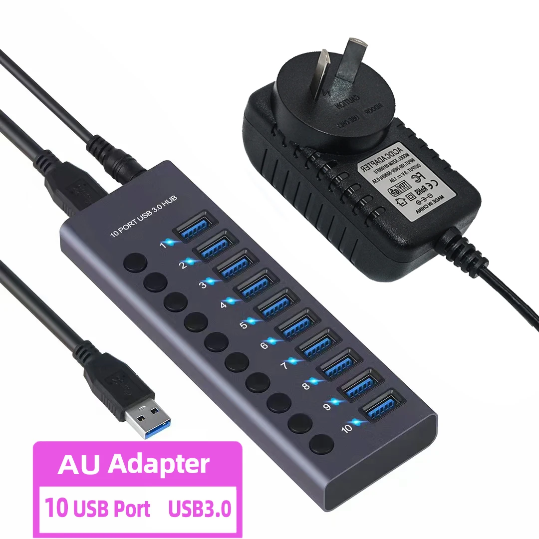 10Ports AU Plug