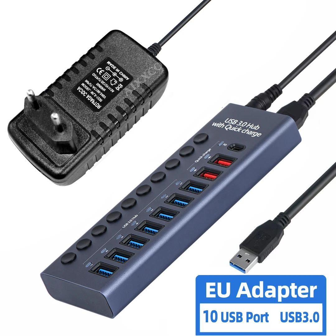 10Ports PD EU Plug