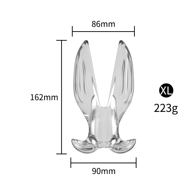 Transparent Size XL