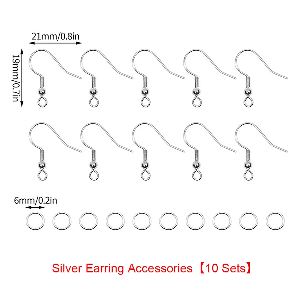 Silver - 10 Sets