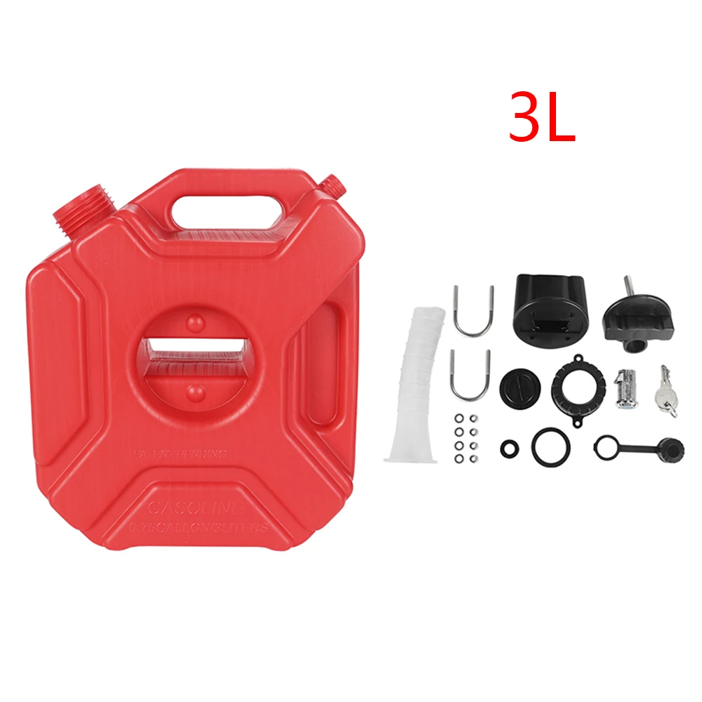 3L Red With Lock