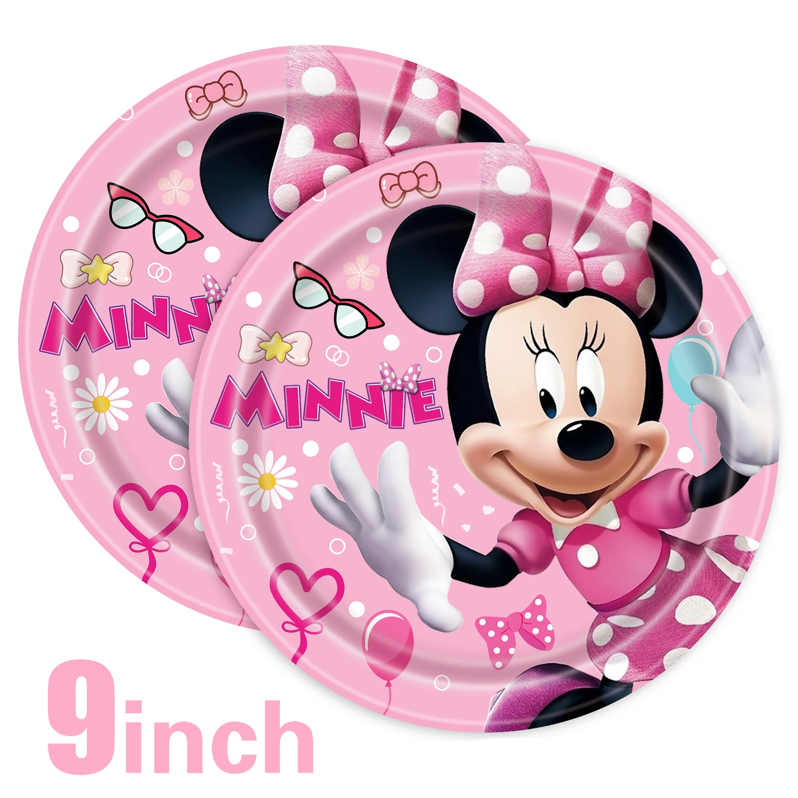 16pcs 9inch plates
