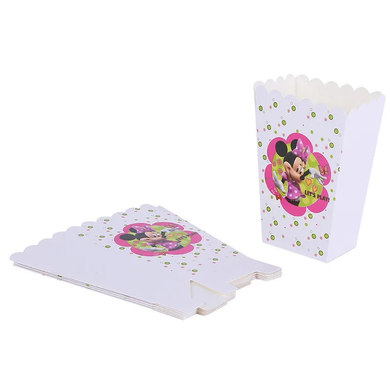 6pcs popcorn box