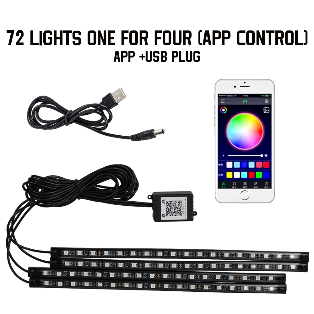 72LED APP USB