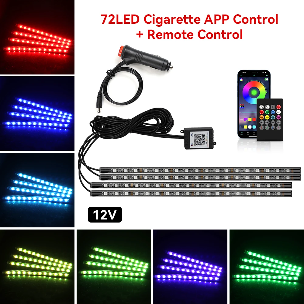 72LED Remote APP Cig