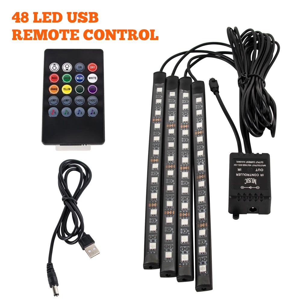 48LED Remote USB