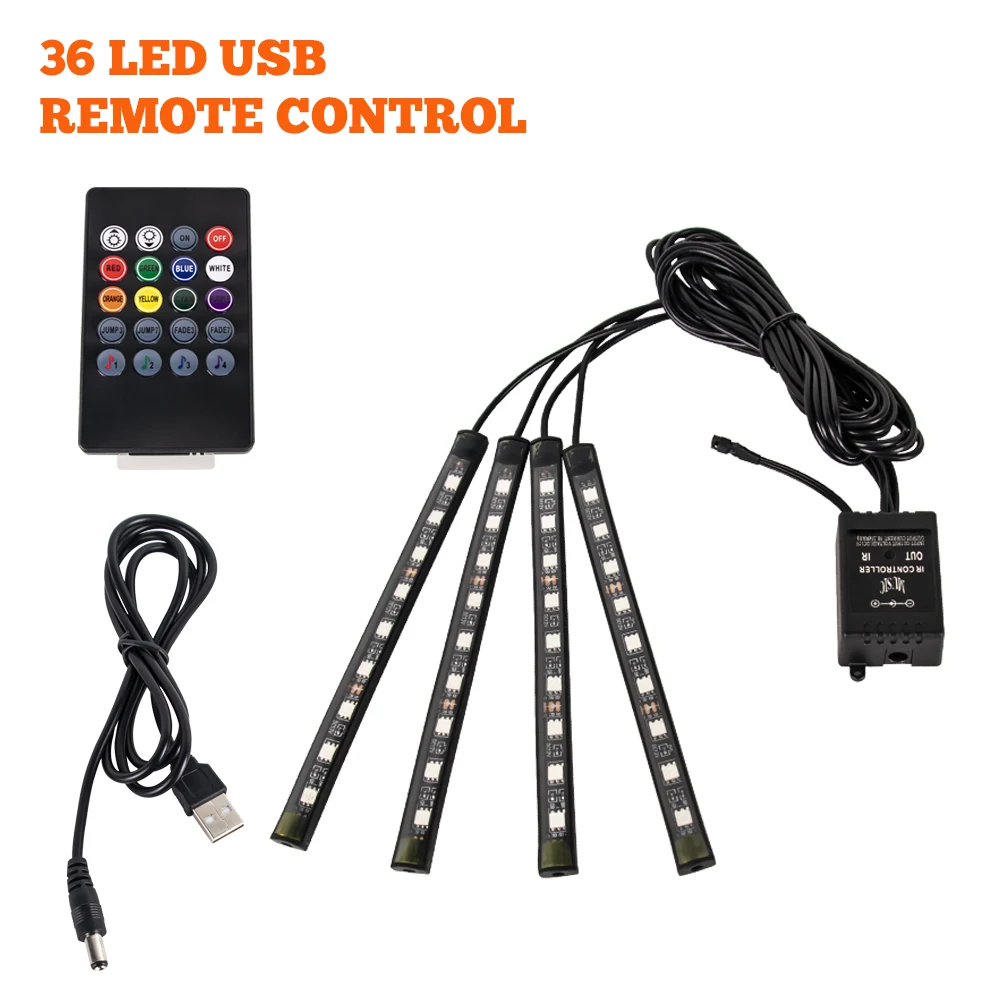 36LED Remote USB