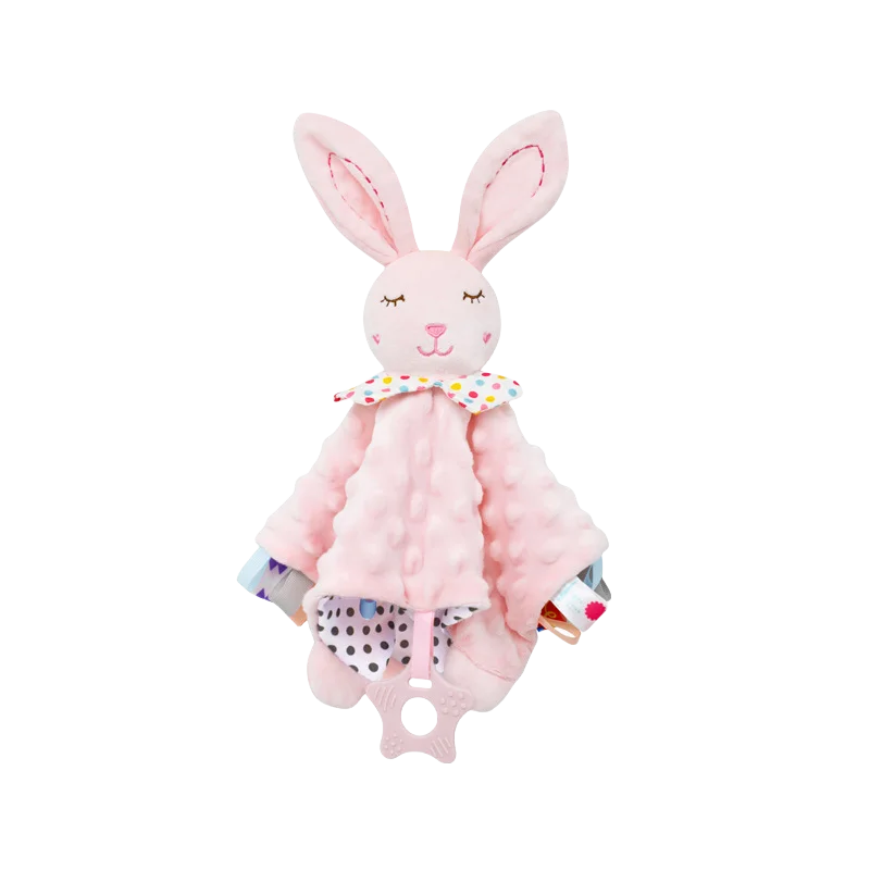 1 pink rabbit