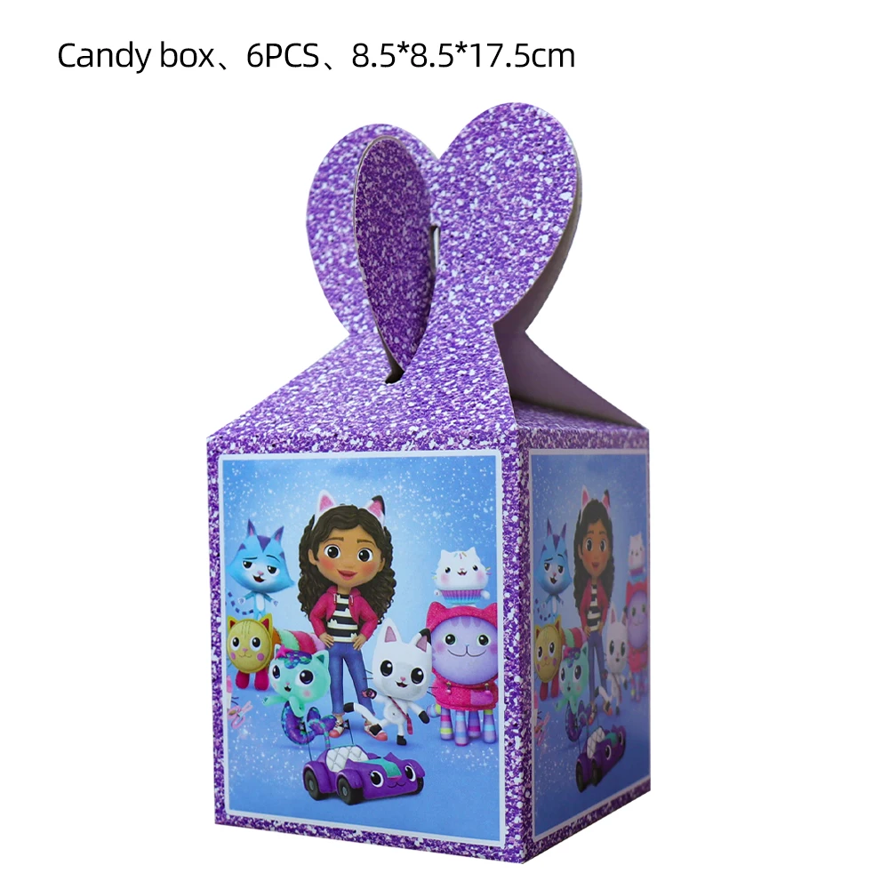6pcs candy box