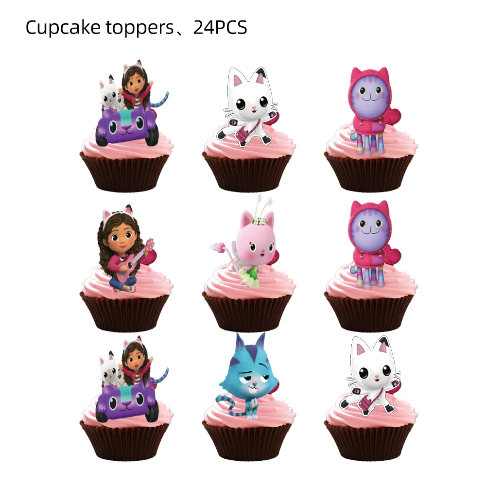 24pcs caketopper