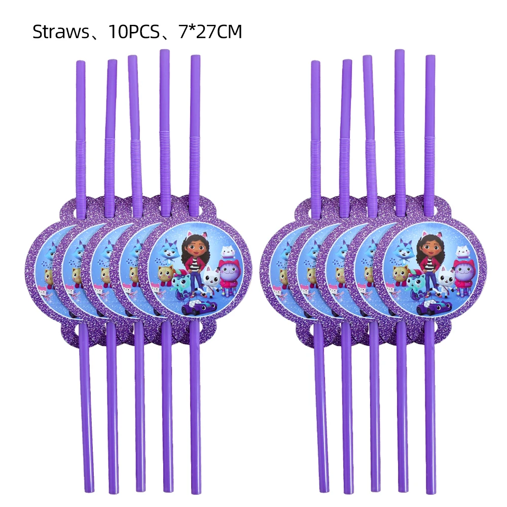10pcs straws