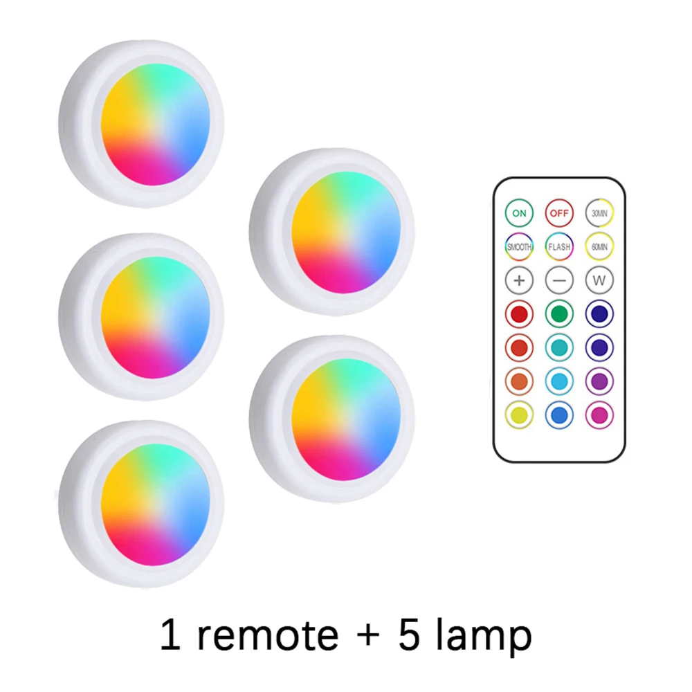 1 remote 5 lights
