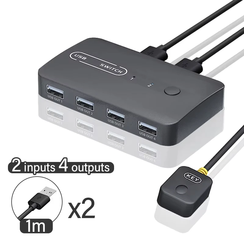 2 inputs 4 outputs