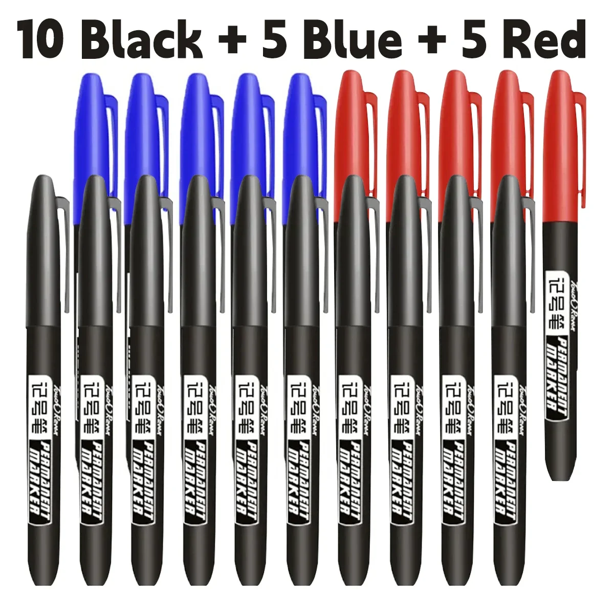 10Black 5Red 5Blue
