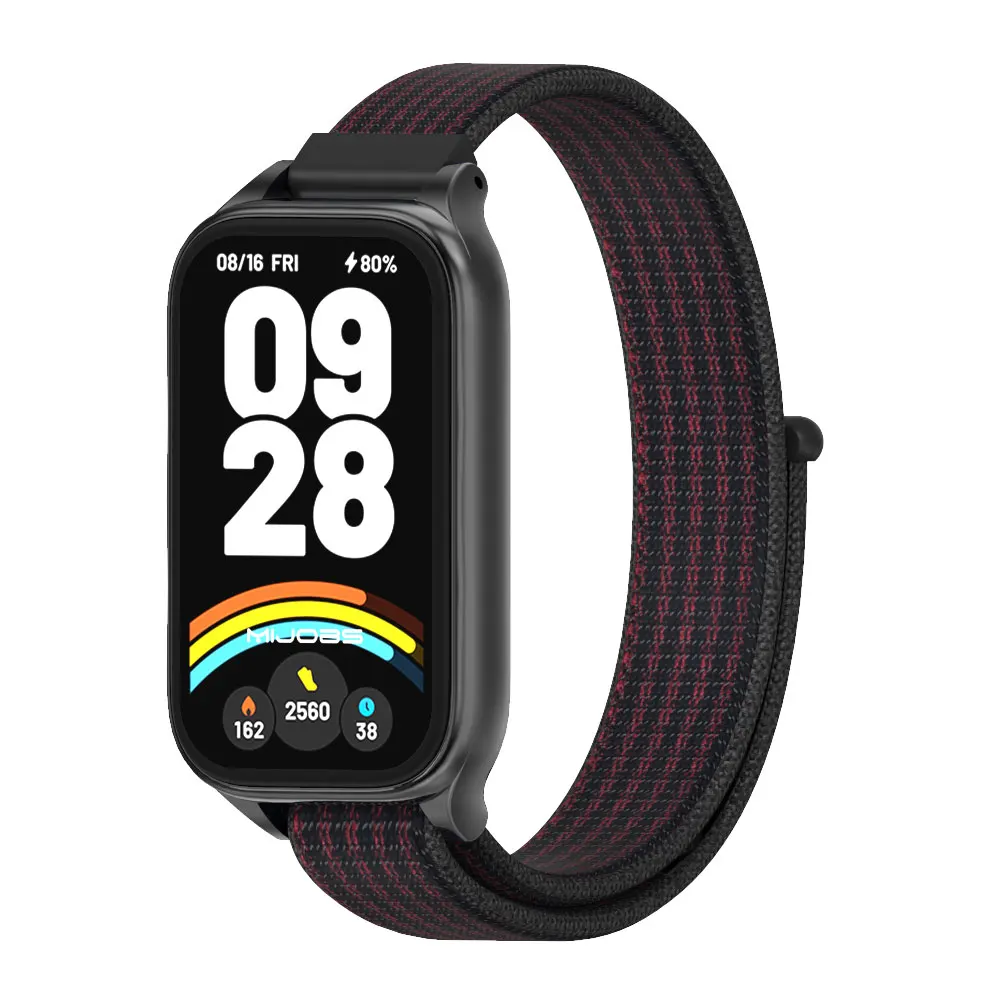 Nylon Black Red