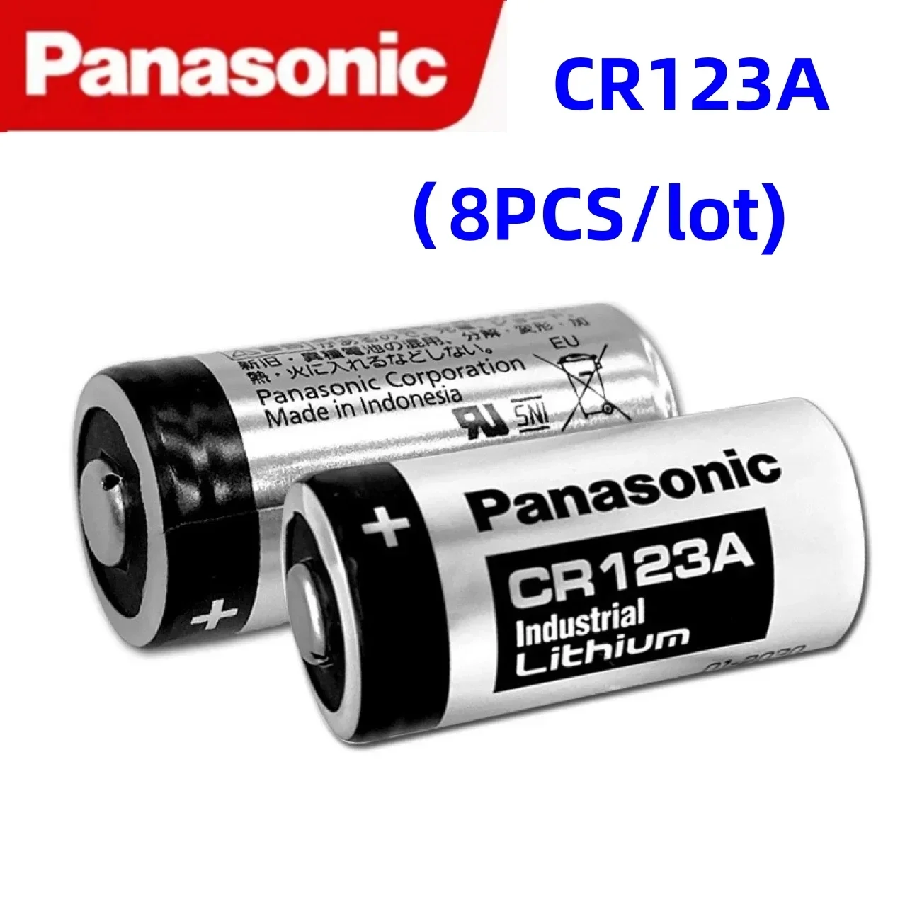 CR123AXX8pcs