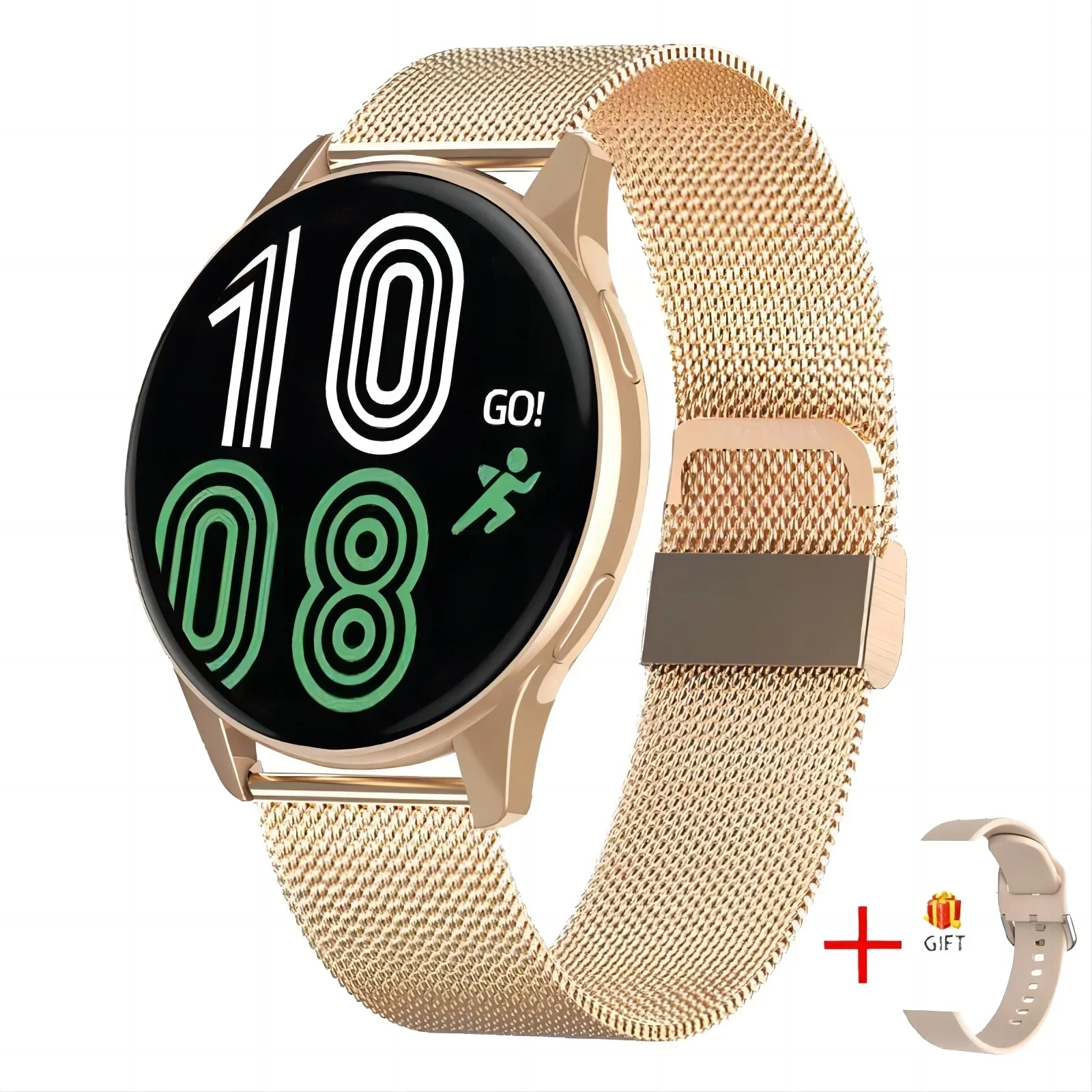 mesh belt golden