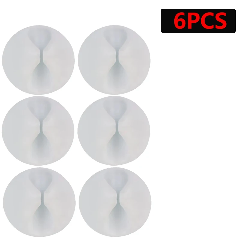 white 6pcs