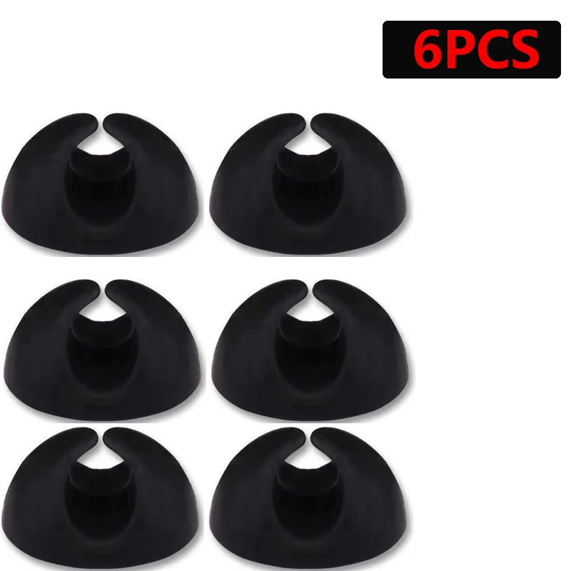 black 6pcs