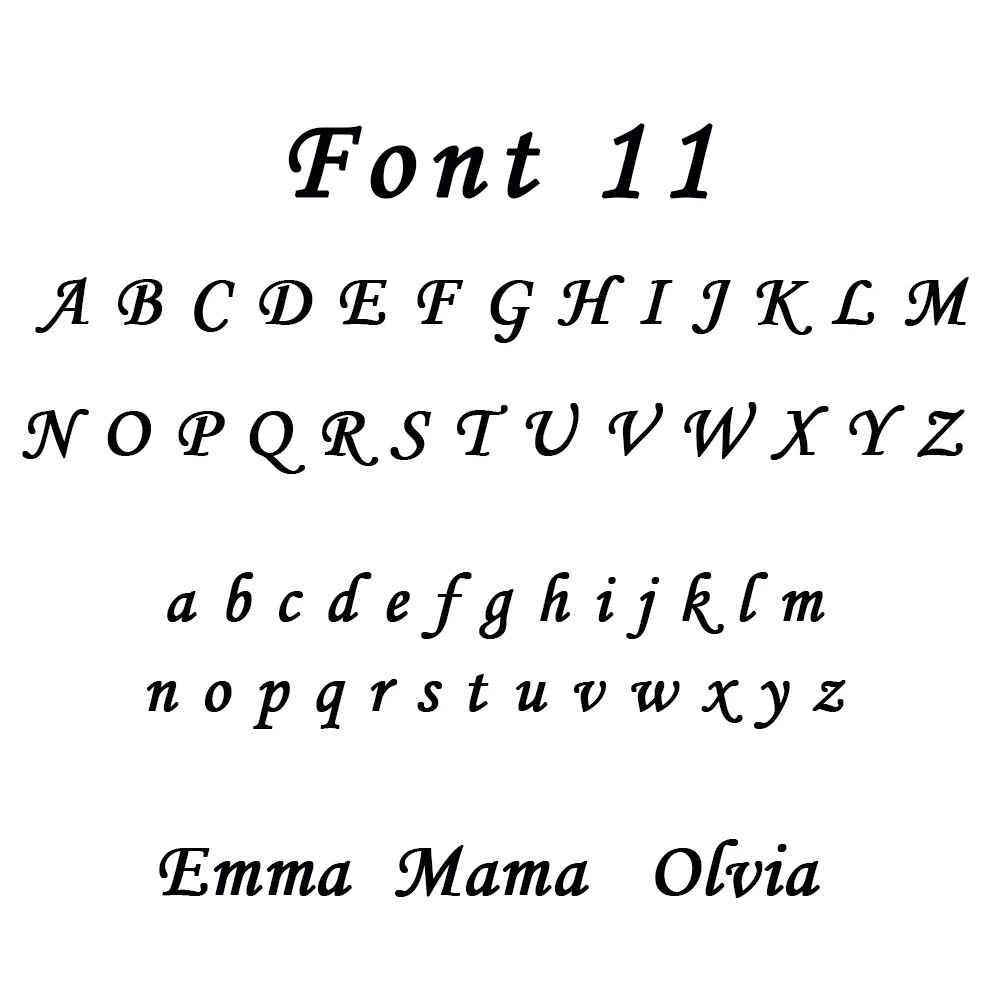 font 11