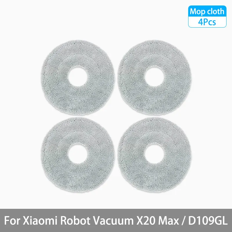 4 Mop Cloths