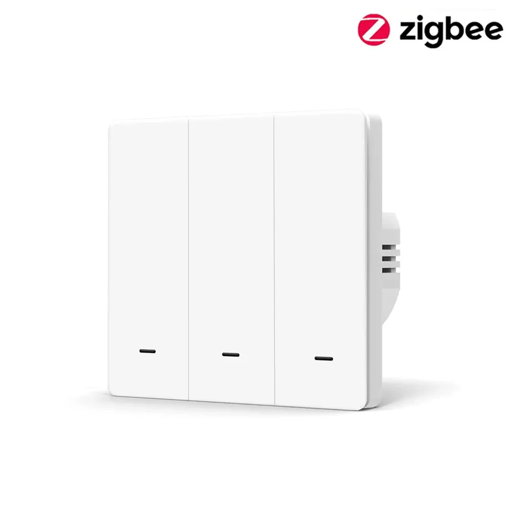 ZigBee white 3 gang