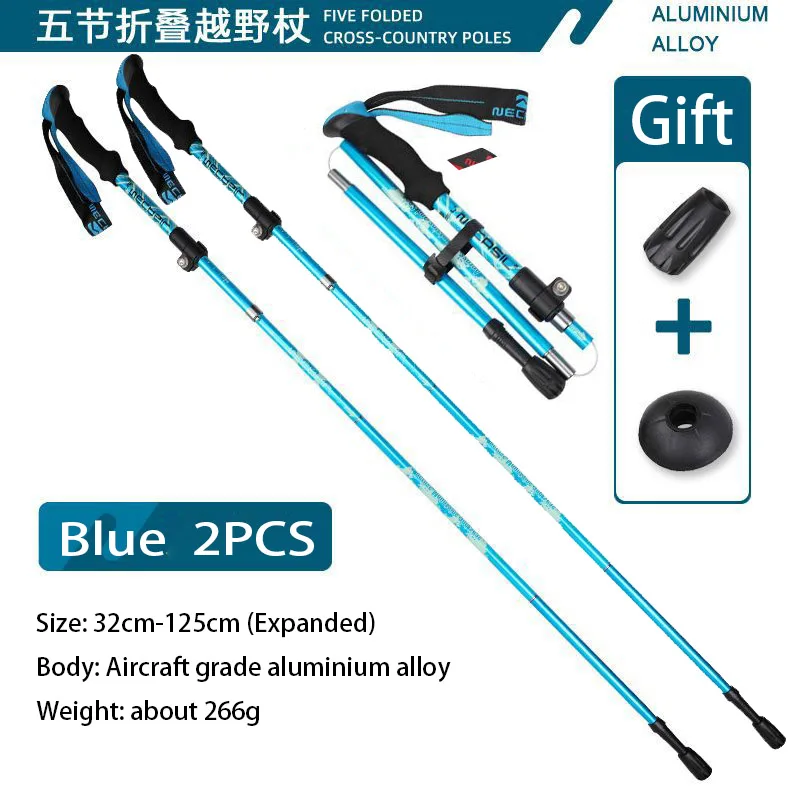FoldCane 2PCS Blue