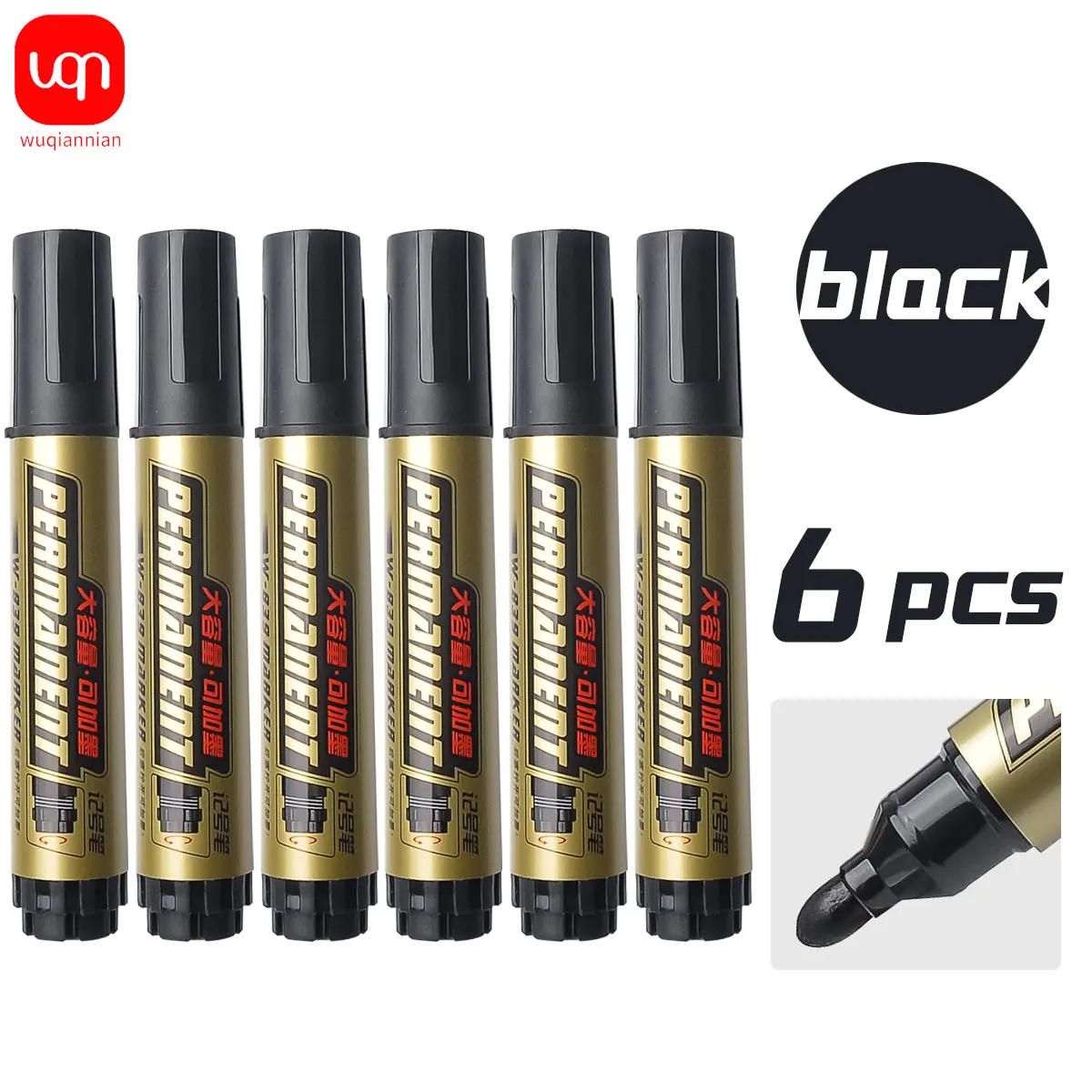black-6pcs