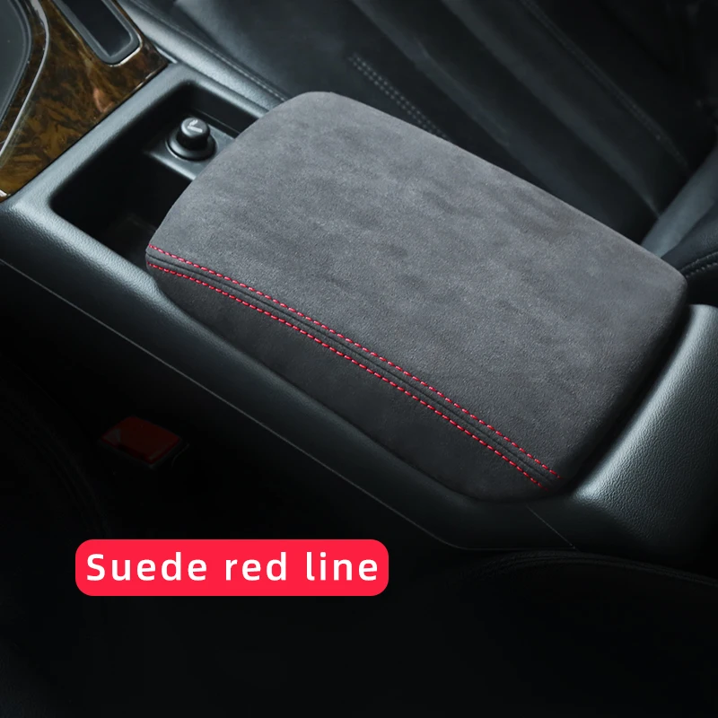 suede red line
