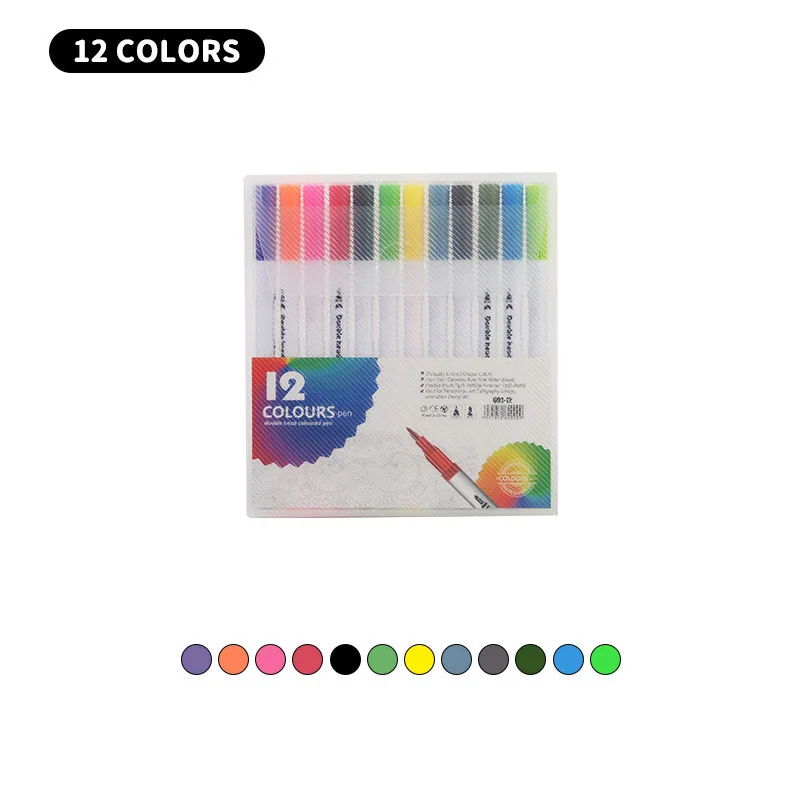 12 Color pens