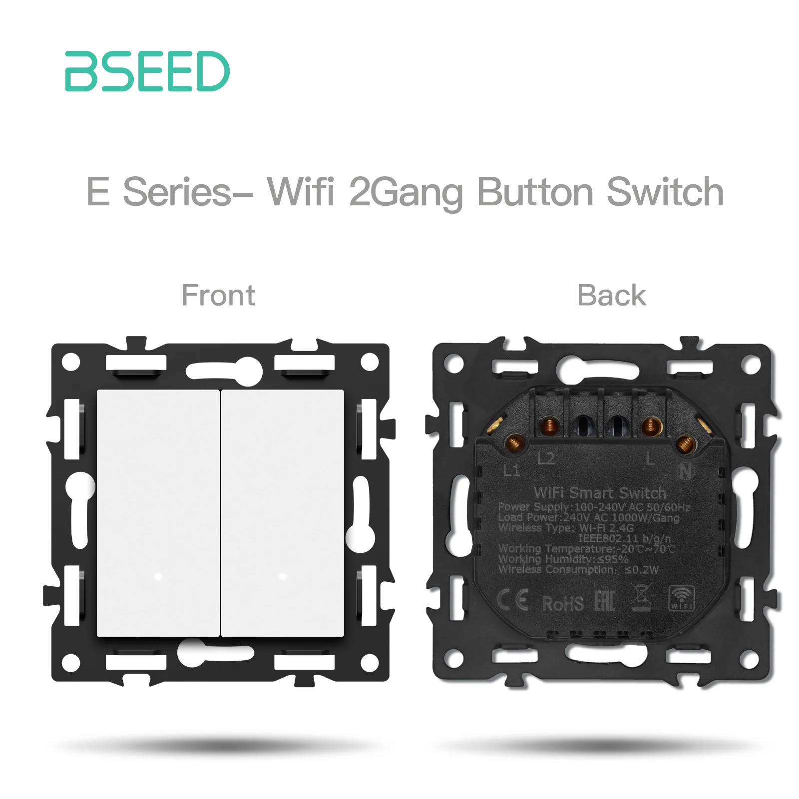 WIFI 2Gang Switch